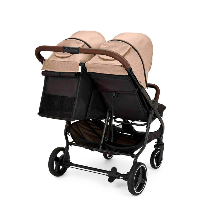 Ickle Bubba Venus Max Double Stroller - Biscuit