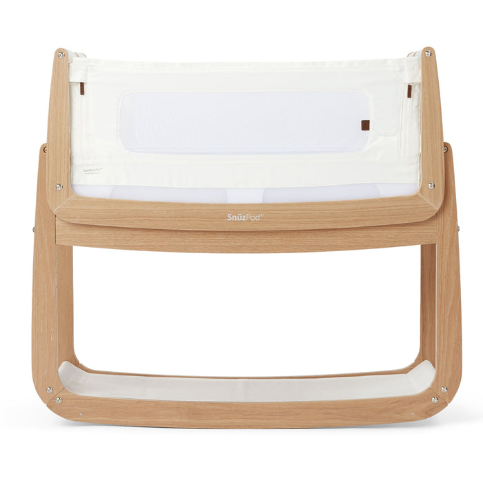 SnuzPod 4 Bedside Crib - The Natural Edit Oak