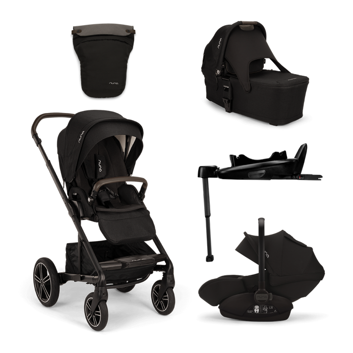 Nuna Mixx Next + Arra Next Travel System - Caviar