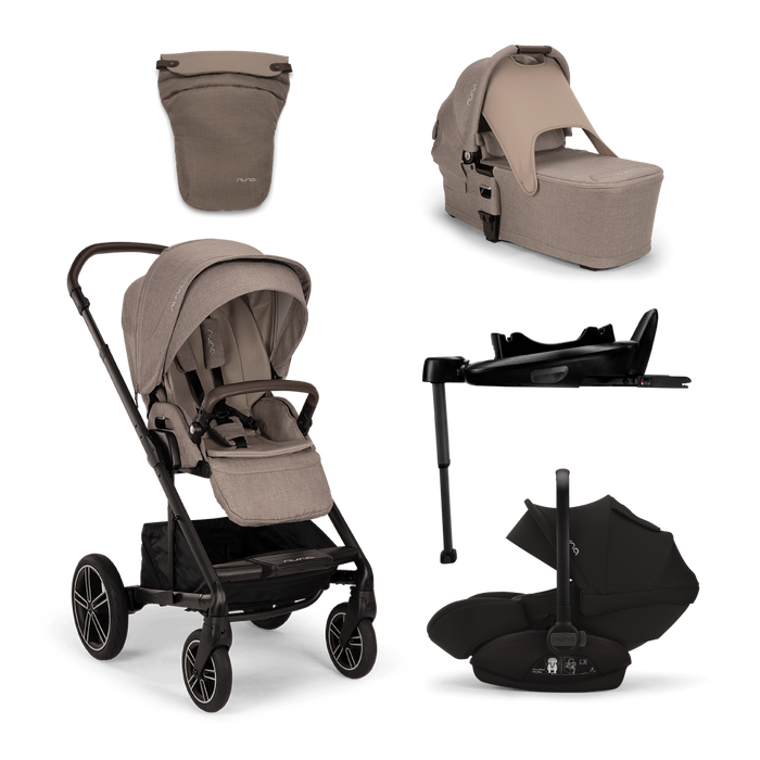 Nuna Mixx Next + Arra Next Travel System - Cedar