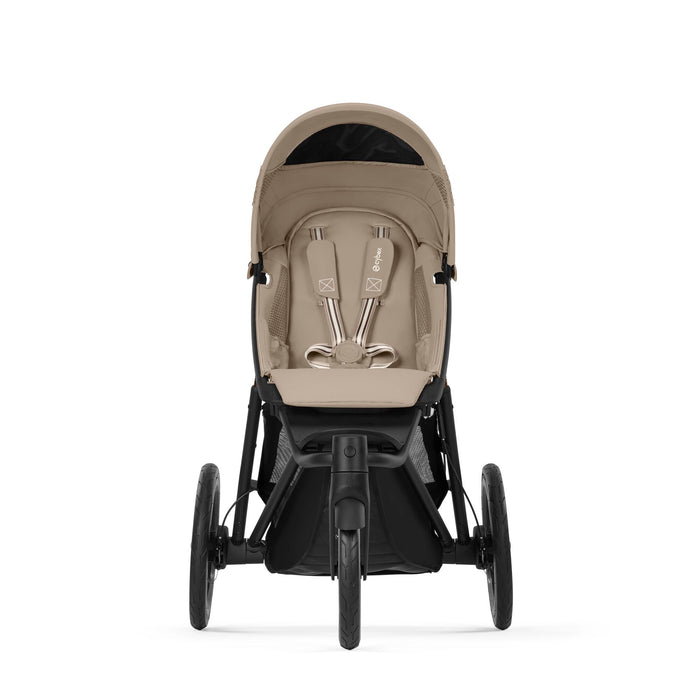 Cybex AVI Spin Almond Beige Bundle with Cloud G Car Seat & Base