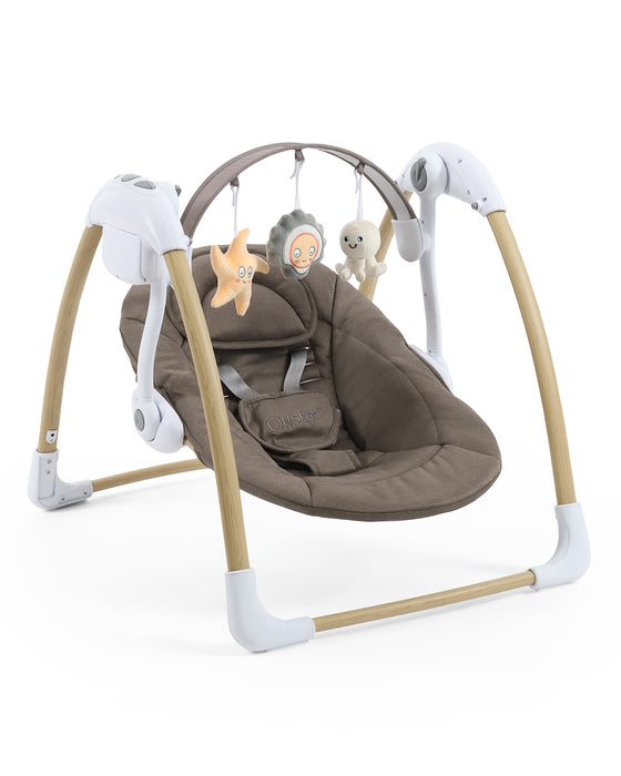 BabyStyle Oyster Swing Baby Bouncer in Mink