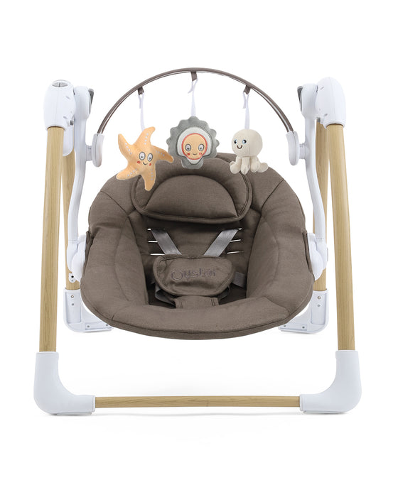 BabyStyle Oyster Swing Baby Bouncer in Mink