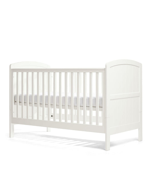 Mamas & Papas Dover 2 Piece Cot Bed Set with Wardrobe - White