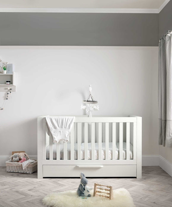 Mamas & Papas Franklin 2 Piece Cot Bed Room Set - White Wash