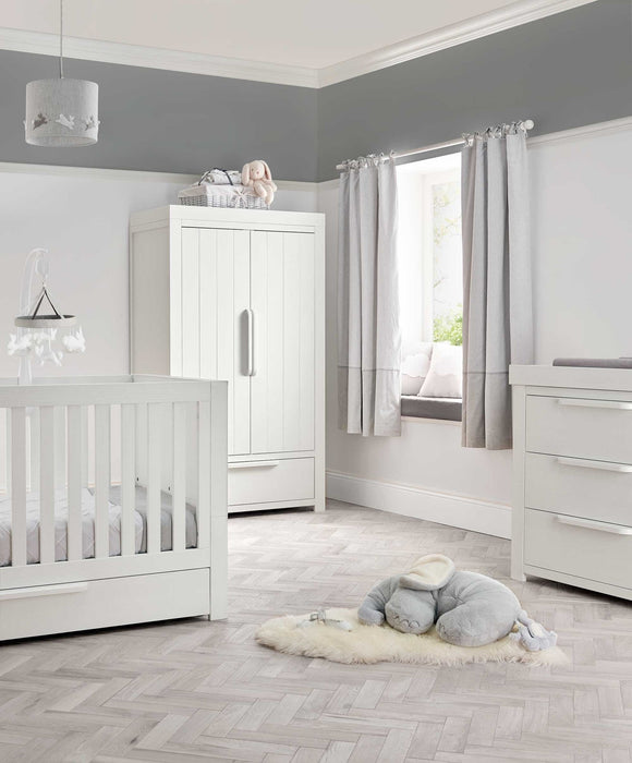 Mamas Papas Franklin 3 Piece Cot Bed Room Set White Wash Just Another Baby