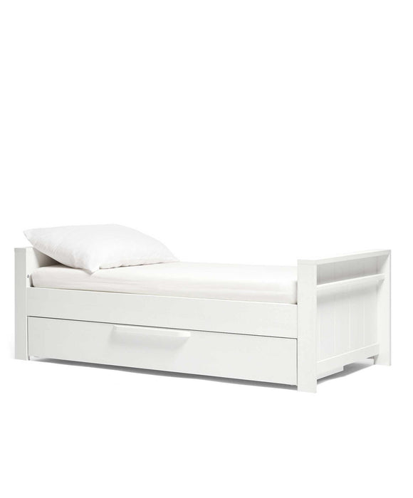 Mamas & Papas Franklin Cot Bed & Mattress Set - White Wash