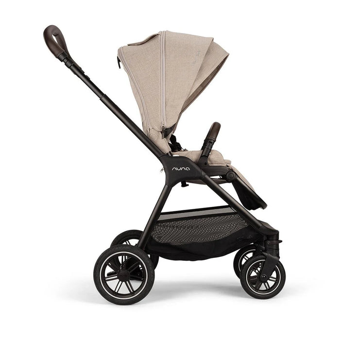 Nuna Triv NEXT + Cybex Cloud T & Base T Travel System - Biscotti