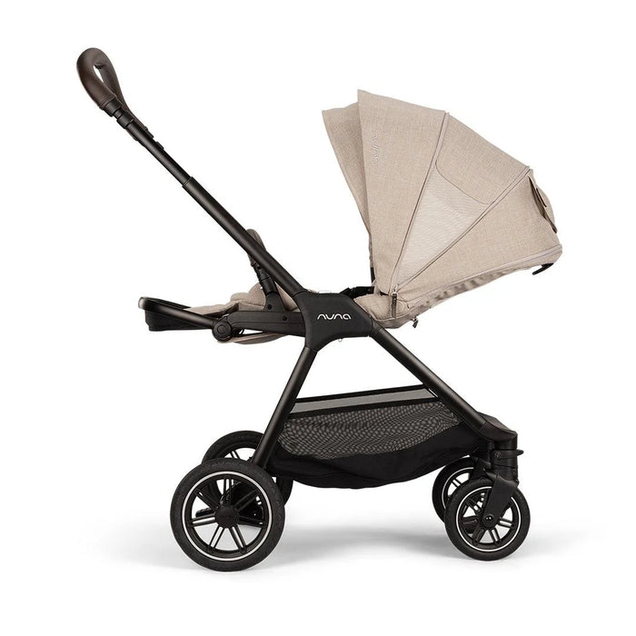 Nuna Triv NEXT + Cybex Cloud T & Base T Travel System - Biscotti