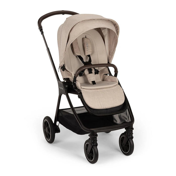 Nuna Triv NEXT + Cybex Cloud T & Base T Travel System - Biscotti