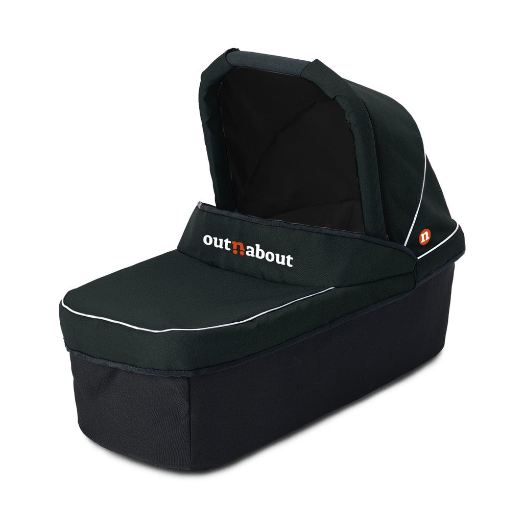 Out n About Nipper Double Carrycot Summit Black Just Another Baby