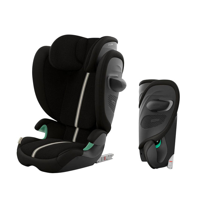 Cybex Solution G2 Child Car Seat - Moon Black Plus Fabric - May Delivery