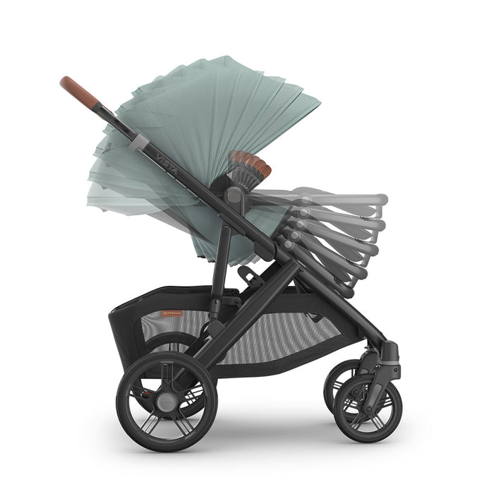 UPPAbaby Vista V3 in Kenzi - Mystic Aqua with Mesa i-Size Car Seat & Base