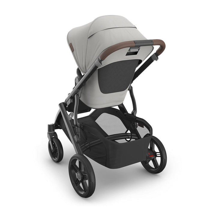 UPPAbaby Vista V3 in Savannah with Mesa iSize Car Seat & Base - Pearl Grey